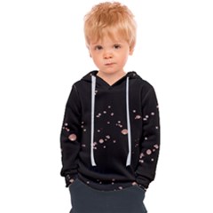 Abstract Rose Gold Glitter Background Kids  Overhead Hoodie by artworkshop