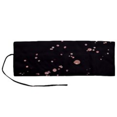 Abstract Rose Gold Glitter Background Roll Up Canvas Pencil Holder (m) by artworkshop