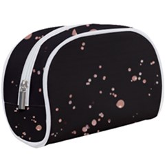 Abstract Rose Gold Glitter Background Make Up Case (large) by artworkshop