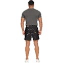 Abstract Rose Gold Glitter Background Men s Runner Shorts View4