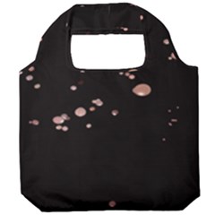 Abstract Rose Gold Glitter Background Foldable Grocery Recycle Bag by artworkshop