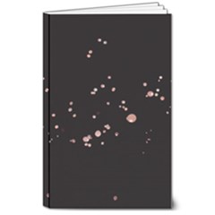 Abstract Rose Gold Glitter Background 8  X 10  Softcover Notebook by artworkshop