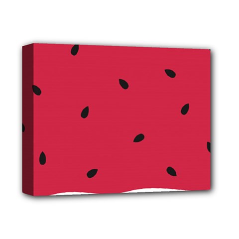 Minimalist Summer Watermelon Wallpaper Deluxe Canvas 14  X 11  (stretched) by Ravend