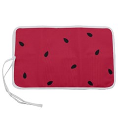 Minimalist Summer Watermelon Wallpaper Pen Storage Case (l) by Ravend