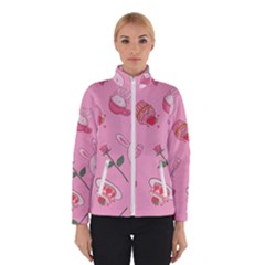 Valentine Pattern Women s Bomber Jacket