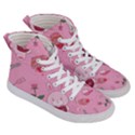 Valentine Pattern Men s Hi-Top Skate Sneakers View3