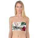 floral pattern Bandeau Top View1