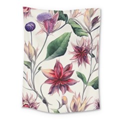 Floral Pattern Medium Tapestry by designsbymallika