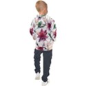 floral pattern Kids  Hooded Pullover View2