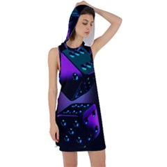 3d Ludo Game,gambling Racer Back Hoodie Dress by Bangk1t