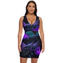 3d Ludo Game,gambling Draped Bodycon Dress View1