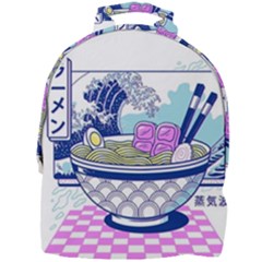 Ramen Kanji Vaporwave Artwork Minimalism Mini Full Print Backpack by Bangk1t