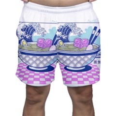 Ramen Kanji Vaporwave Artwork Minimalism Men s Shorts by Bangk1t