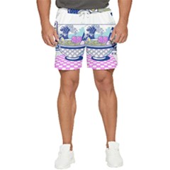 Ramen Kanji Vaporwave Artwork Minimalism Men s Runner Shorts by Bangk1t