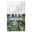 Stay Focused Focus Success Inspiration Motivational Duvet Cover (Single Size) View1