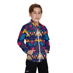 Pattern Colorful Aztec Kids  Windbreaker