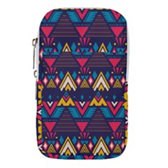 Pattern Colorful Aztec Waist Pouch (small) by Ravend