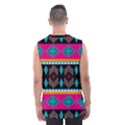 Abstract Art Pattern Design Vintage Men s Basketball Tank Top View2