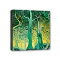 Nature Trees Forest Mystical Forest Jungle Mini Canvas 4  x 4  (Stretched) View1