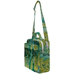 Nature Trees Forest Mystical Forest Jungle Crossbody Day Bag by Ravend