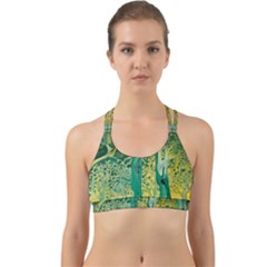 Nature Trees Forest Mystical Forest Jungle Back Web Sports Bra by Ravend