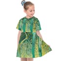 Nature Trees Forest Mystical Forest Jungle Kids  Sailor Dress View1