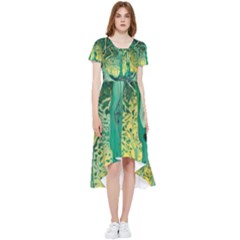 Nature Trees Forest Mystical Forest Jungle High Low Boho Dress by Ravend