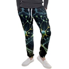 Ai Generated Neuron Network Connection Men s Jogger Sweatpants by Ravend