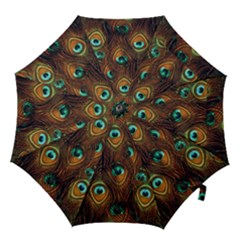 Peacock Feathers Hook Handle Umbrellas (large) by Ravend