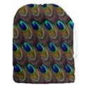 Peacock-feathers-bird-plumage Drawstring Pouch (3XL) View1