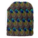 Peacock-feathers-bird-plumage Drawstring Pouch (3XL) View2