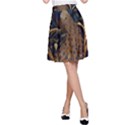 Peacock Plumage Bird Decorative Pattern Graceful A-Line Skirt View1