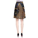 Peacock Plumage Bird Decorative Pattern Graceful A-Line Skirt View2