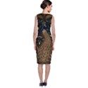 Peacock Plumage Bird Decorative Pattern Graceful Classic Sleeveless Midi Dress View2