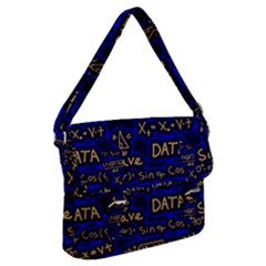 Art Pattern Design Background Graphic Buckle Messenger Bag by Ravend