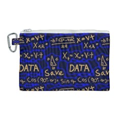 Art Pattern Design Background Graphic Canvas Cosmetic Bag (large) by Ravend