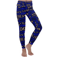 Art Pattern Design Background Graphic Kids  Lightweight Velour Classic Yoga Leggings by Ravend