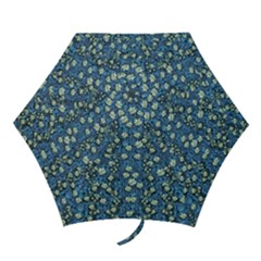 Lotus Bloom In The Calm Sea Of Beautiful Waterlilies Mini Folding Umbrellas