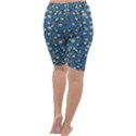 Lotus Bloom In The Calm Sea Of Beautiful Waterlilies Cropped Leggings  View4