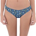 Lotus Bloom In The Calm Sea Of Beautiful Waterlilies Reversible Hipster Bikini Bottoms View3