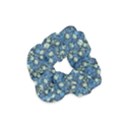 Lotus Bloom In The Calm Sea Of Beautiful Waterlilies Velvet Scrunchie View1