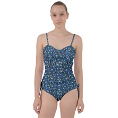 Lotus Bloom In The Calm Sea Of Beautiful Waterlilies Sweetheart Tankini Set by pepitasart