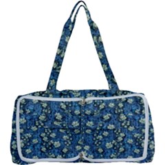 Lotus Bloom In The Calm Sea Of Beautiful Waterlilies Multi Function Bag by pepitasart