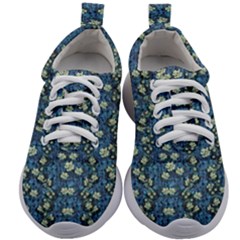 Lotus Bloom In The Calm Sea Of Beautiful Waterlilies Kids Athletic Shoes by pepitasart