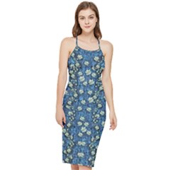 Lotus Bloom In The Calm Sea Of Beautiful Waterlilies Bodycon Cross Back Summer Dress by pepitasart