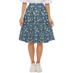 Lotus Bloom In The Calm Sea Of Beautiful Waterlilies Classic Short Skirt by pepitasart