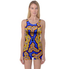 Newart2 One Piece Boyleg Swimsuit