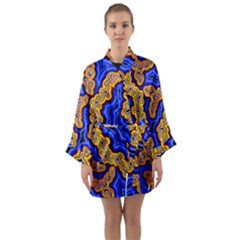 Newart2 Long Sleeve Satin Kimono by hogartharts