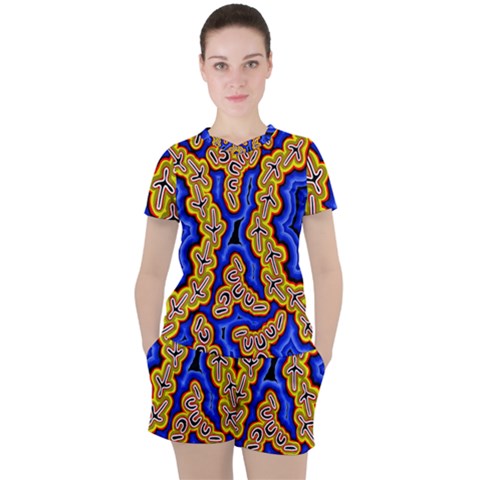 Newart2 Women s Tee And Shorts Set by hogartharts