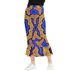 Newart2 Maxi Fishtail Chiffon Skirt